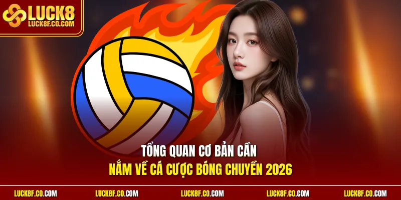 Tổng quan cơ bản cần nắm về cá cược bóng chuyền 2026